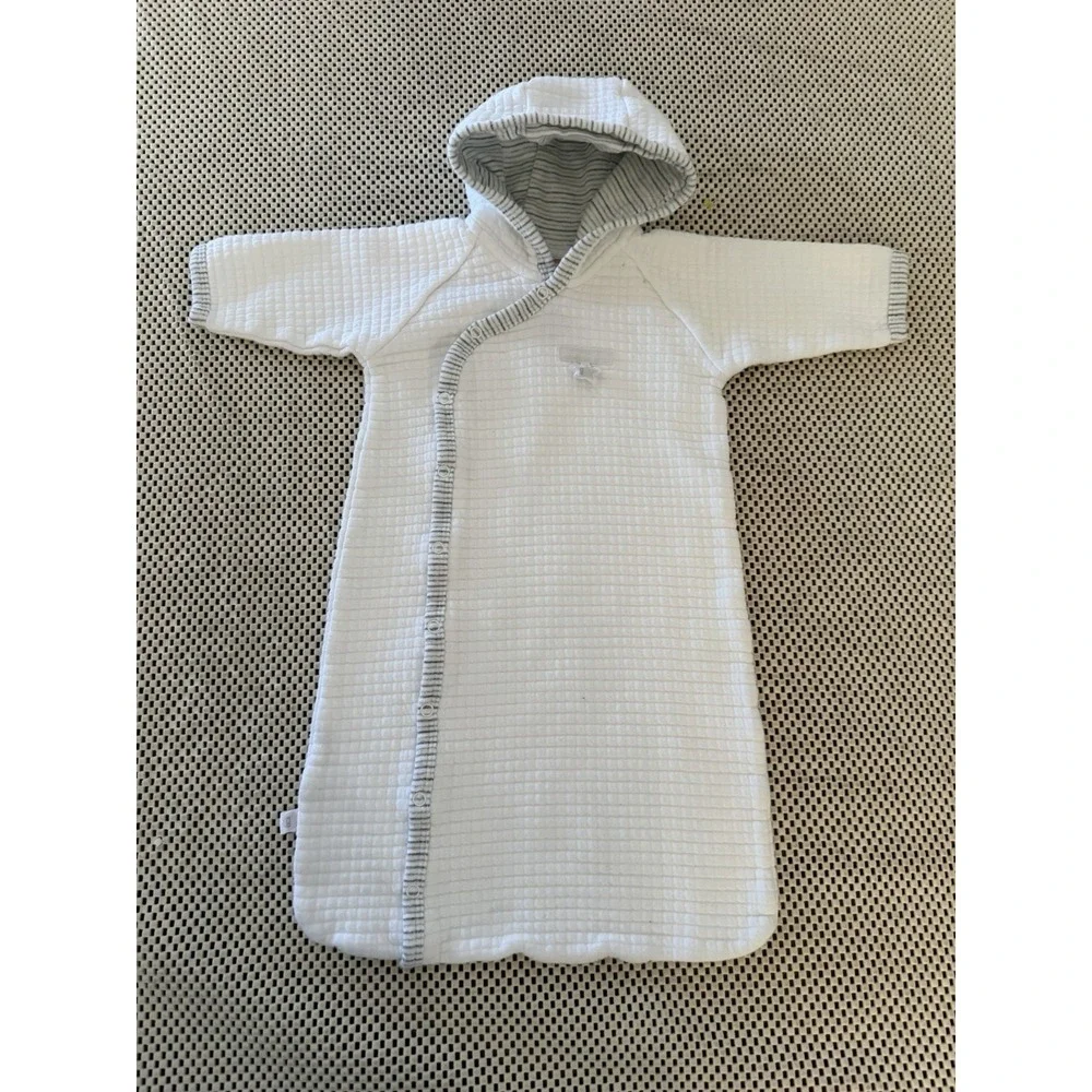 Gymboree Hooded Wrap & Snap Towel Sleep Sack Baby Infant‎ Sz 3-6 Mos Months NWOT